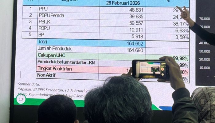 Capaian UHC 86 Persen di Baubau, BPJS Kesehatan Buka Pendaftaran Kembali Peserta