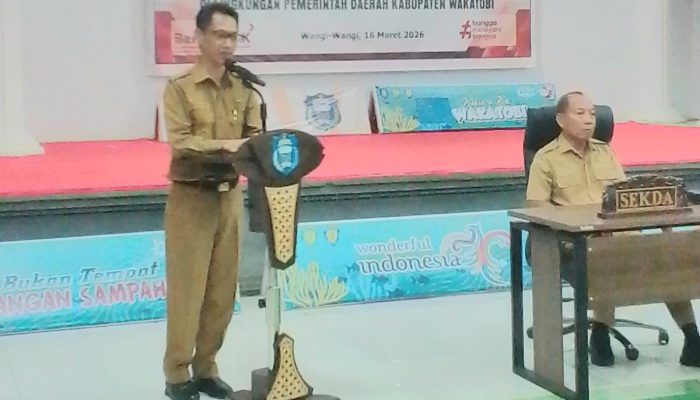 Mulai 1 April, ASN Wakatobi Terapkan 4 Hari Kantor dan 1 Hari WFH