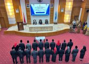 Gubernur Sultra Lantik Andi Syahrir Jadi Kadis Kominfo Definitif dan Fadlansyah Sebagai Plt Sekda
