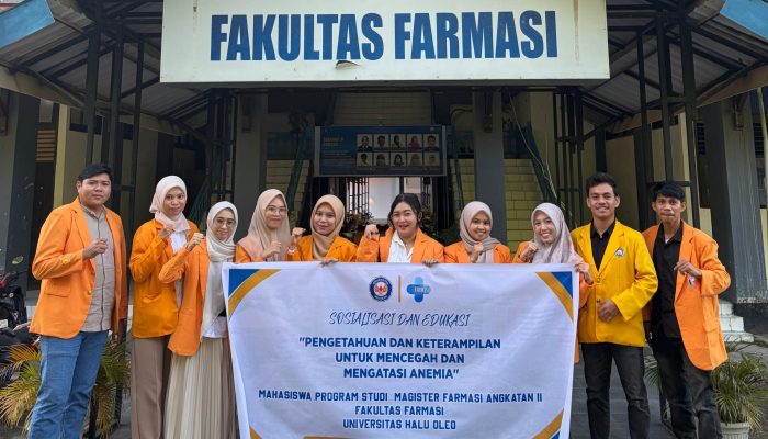 Mahasiswa Magister Farmasi UHO Edukasi Kesehatan Masyarakat Pesisir di Soropia