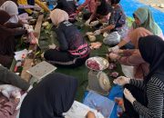 Bid Dokkes RS.Bhayangkara Polda Sultra Berbagi Daging Kurban