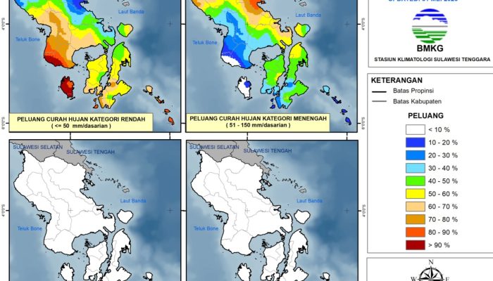 Waspada Peralihan Musim, Mitigasi Dampak Perubahan Cuaca di Sulawesi Tenggara