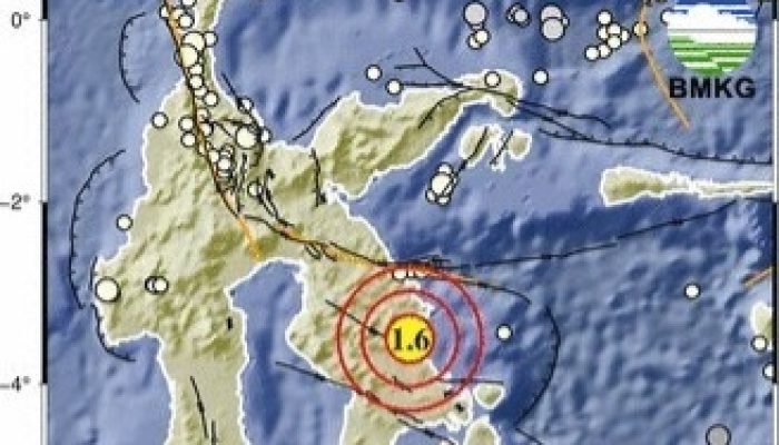 Gempa Bumi di Kota Kendari