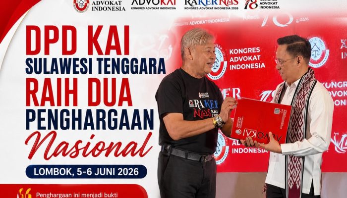 DPD KAI Sultra Raih Dua Penghargaan Nasional di Rakernas 2026