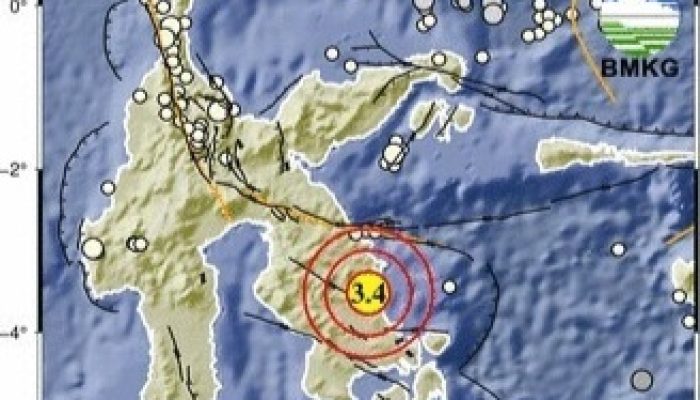 Konawe Utara Dilanda Gempa ke 93 Kali