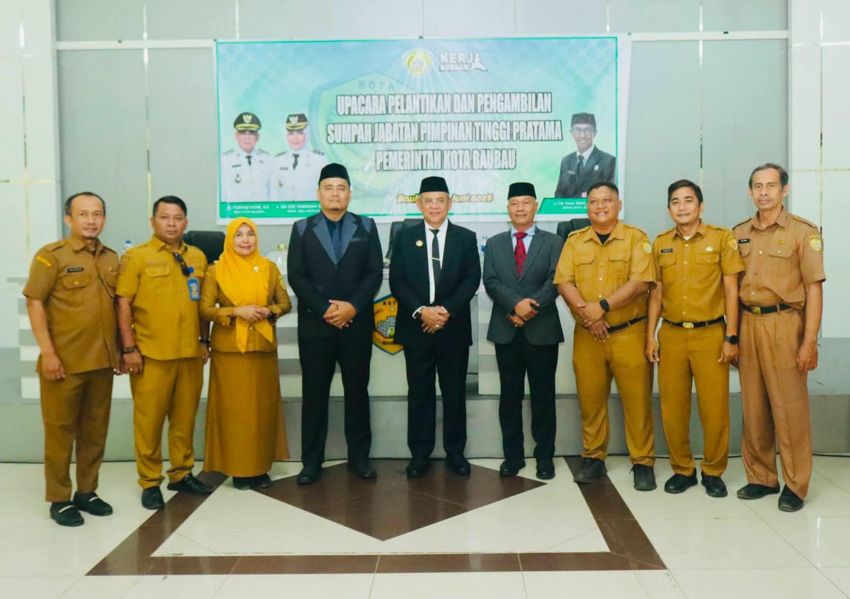 Yusran Fahim Lantik Tiga Kepala Dinas, Dorong Birokrasi yang Efektif dan Adaptif