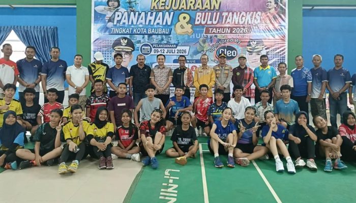 Baubau Gelar Kejuaraan Panahan dan Bulu Tangkis 2026, Fokus Cetak Atlet Berprestasi Baubau Gelar Kejuaraan Panahan dan Bulu Tangkis 2026, Fokus Cetak Atlet Berprestasi