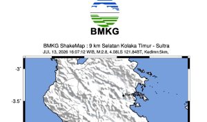 Prakiraan Cuaca Sulawesi Tenggara, 14 Juli 2026: Waspada Hujan Ringan di Beberapa Wilayah