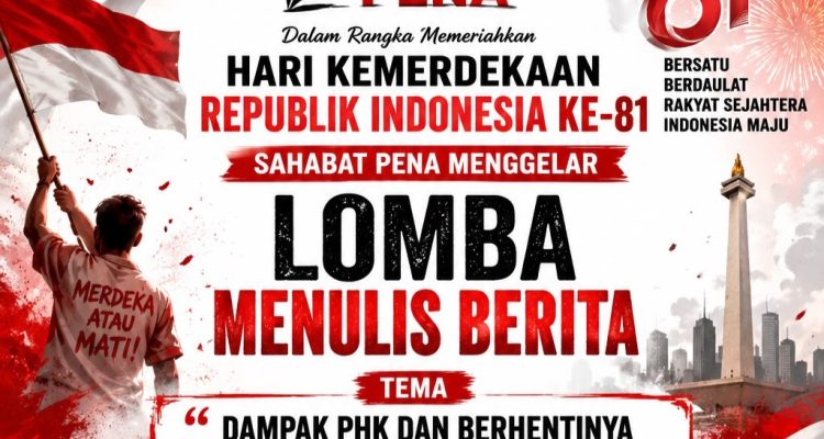 Angkat Dampak PHK, Sahabat Pena Gelar Lomba