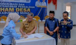 Bupati Bachrun Buka Sosialisasi, Dirut BPR Bahteramas Pastikan Hak Desa Tetap Terjamin