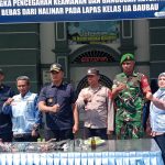 Cegah Halinar, Lapas Baubau Gelar Razia dan Tes Urine Warga Binaan