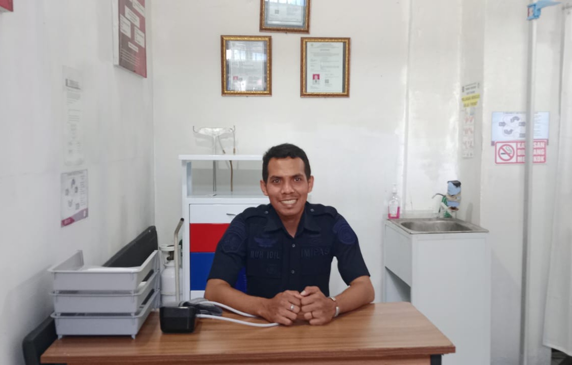 Pastikan Hak Kesehatan Terpenuhi, Lapas Baubau Optimalkan Layanan Klinik Pratama