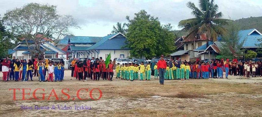 Wakil Bupati Buteng Resmi Buka Pertandingan Olahraga Tradisional Dalam Rangka Meriahkan TMMD ke 103