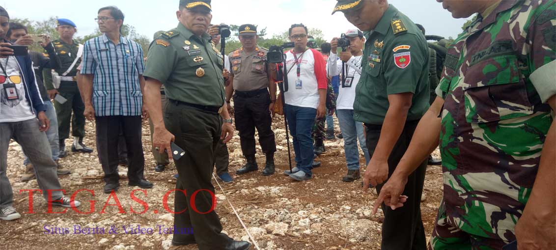 im Was Ev Pastikan Hasil Kegiatan TMMD di Buteng Sudah Sesuai Perencanaan