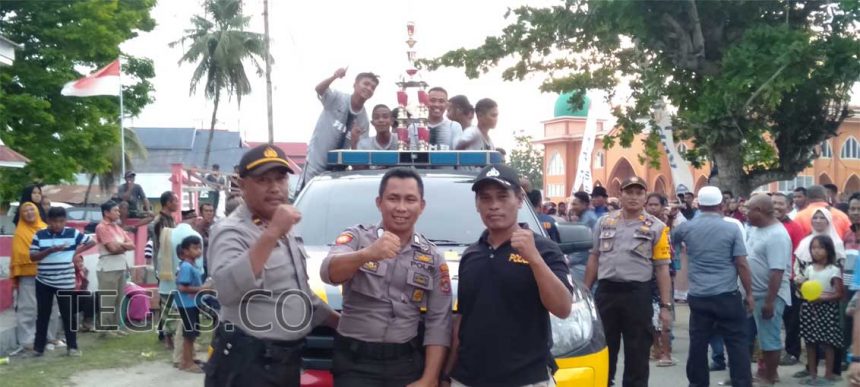 Bupati Buton Tengah Cup II, PS Gu Tumbangkan PS Mastim 3-0 di Laga Final