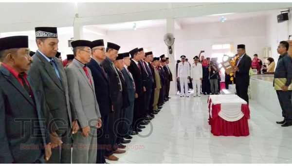 Samahuddin Lantik 110 Pejabat Eselon II, III, dan IV