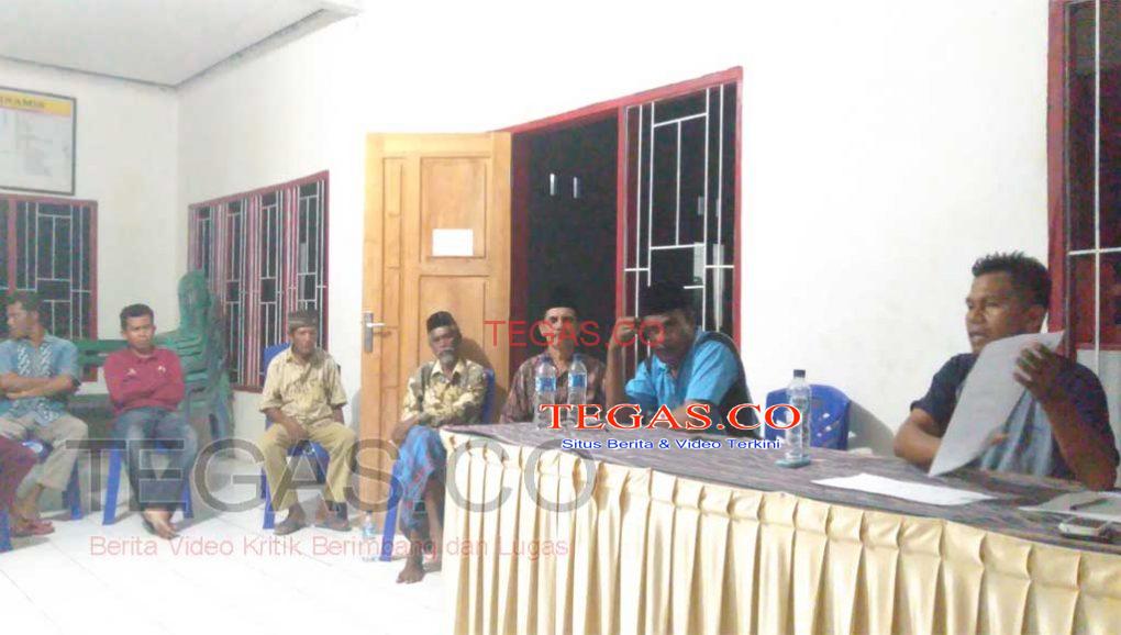 Kades Lalibo Angkat Bicara Terkait Tower Provider yang Disoal Warganya