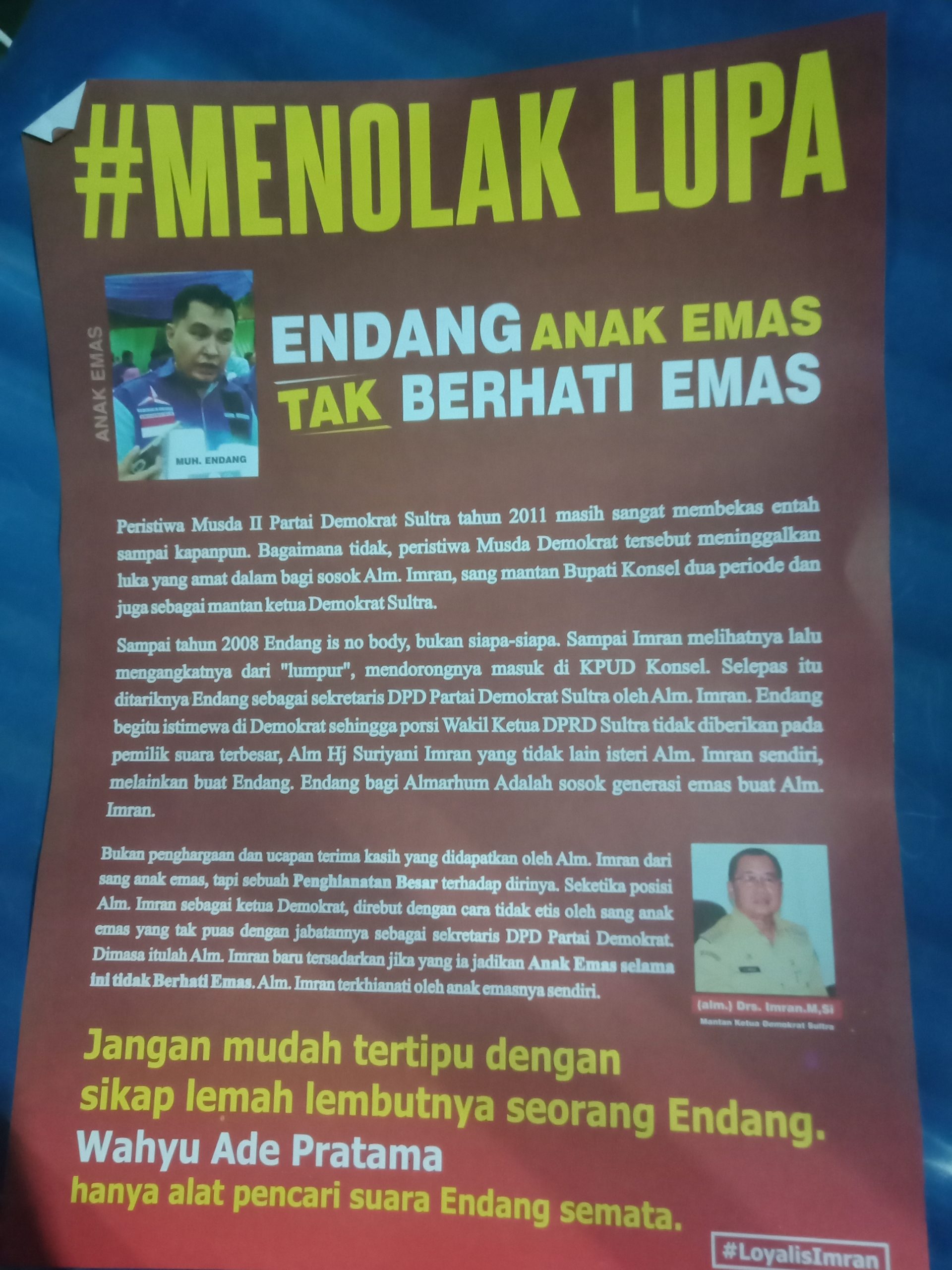 Selebaran yang beredar