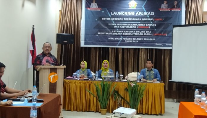 3 inovasi Dinsos Sultra Resmi di Launching