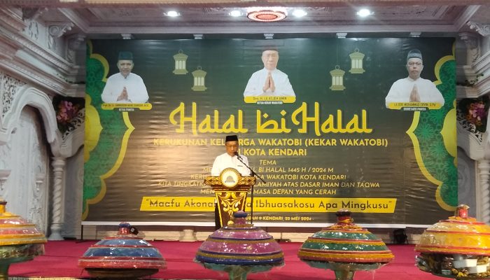 Kekar Wakatobi Gelar Halal bi halal, Atjeh Amin : Organisasi Ini Agak Unik