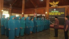 Bupati Jepara Lantik Pengurus PKK Masa Bakti 2017-2022