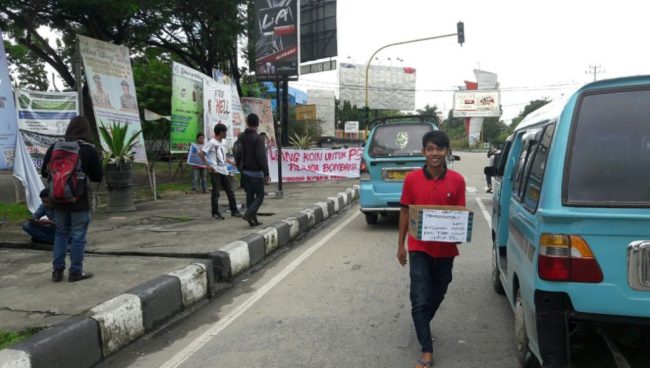 Mahasiswa Kumpul Koin, Bantu PSU Bombana