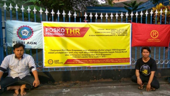 Antisipasi Pelanggaran THR, ABY Buka Posko Pengaduan