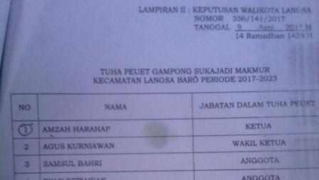 Belum SertijabTuhapet Tolak Tandatangani APBG