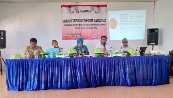 Panwaslu Konkep Ajak Stackholder dan Masyarakat Awasi Pemilu