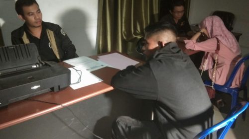 Oknum Security Kena Razia Dengan Selingkuhannya di Kamar Hotel