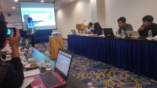Google News Initiative Training Network di Kendari, Ini Materinya