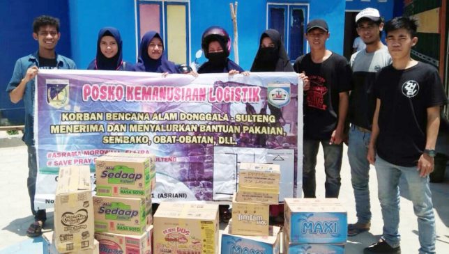 PPPML Serahkan Bantuan untuk Korban Gempa dan Tsunami Sulteng