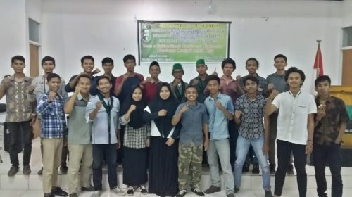 HMI Komisariat Persiapan FHIL UHO Gelar Raker dan Upgrading Pengurus