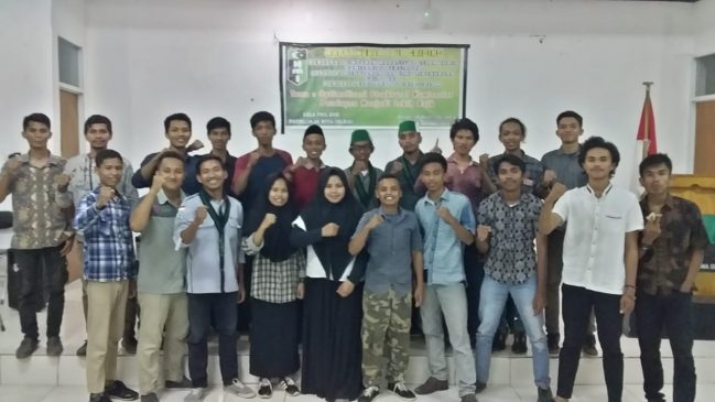 HMI Komisariat Persiapan FHIL UHO Gelar Raker dan Upgrading Pengurus
