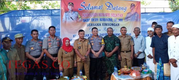 Jelang Pemilu 2019, Polres Konsel Laksanakan Silaturhami Kamtibmas