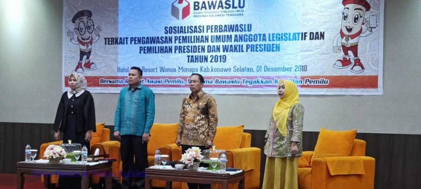 Sekda Konsel Sarankan Perbawaslu Tentang Pengawasan Pemilu Disosialisasikan Secara Menyeluruh