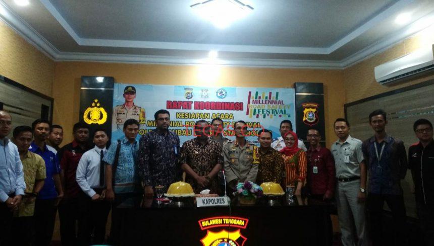 Dukung MRSF Wakil Wali Kota Hadiri Rapat Koordinasi di Polres Baubau