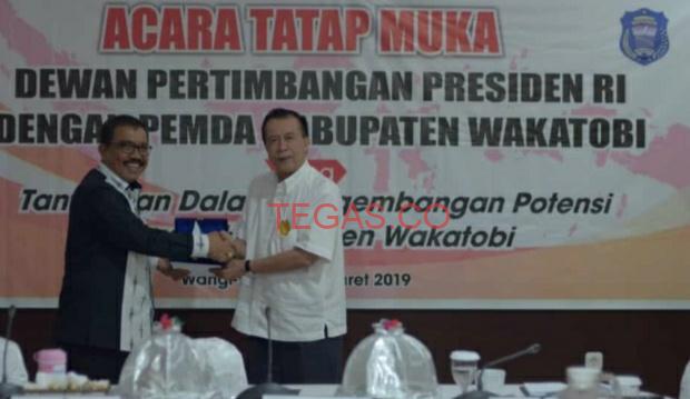 Bangun Sektor Unggulan, Bupati Wakatobi Usul Dana 15 T