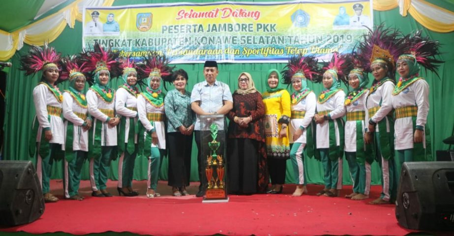 Jambore PKK Tingkat Kabupaten Konsel, Ranomeeto Juara Umum