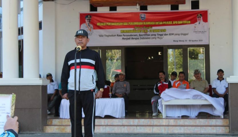 Sambut HUT RI ke-74, Pemkab Wakatobi Gelar Lomba
