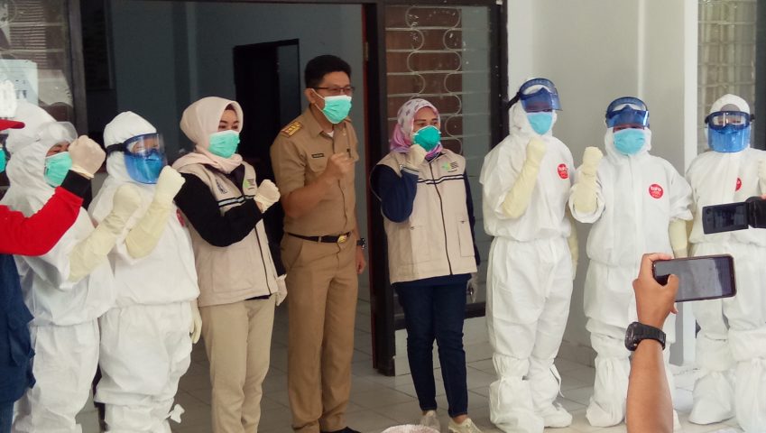 Cegah Covid-19 Puluhan Wartawan ikuti Rapid Test