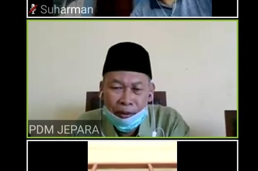 PDM Jepara Adakan Rapat Daring Perdana