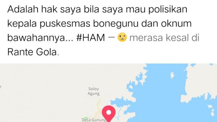 Terkait Karantina Covid19, Kapus Bonegunu Bakal Dilaporkan