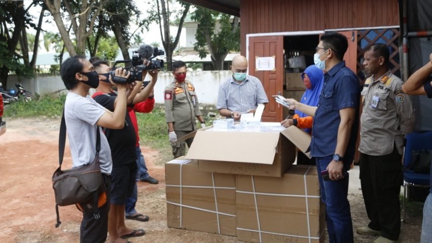 Lagi PT. VDNI Serahkan Bantuan Rapid Tes 9.500 Untuk Sultra