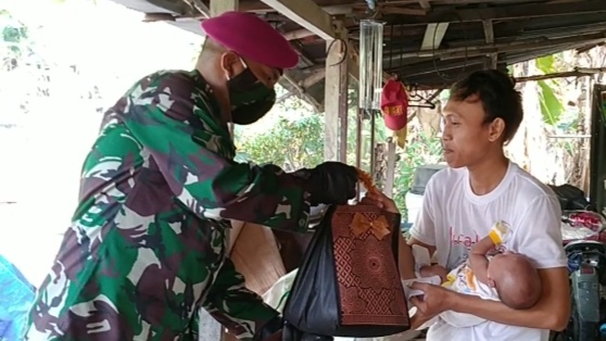 Menbanpur 2 Marinir Gelar Bakti Sosial Berskala Besar di Surabaya, Sidoarjo dan Gresik