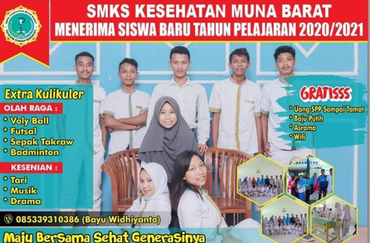 Terima Siswa Baru, SMKS Kesehatan Mubar Gratiskan SPP, Asrama, Hingga Seragam.