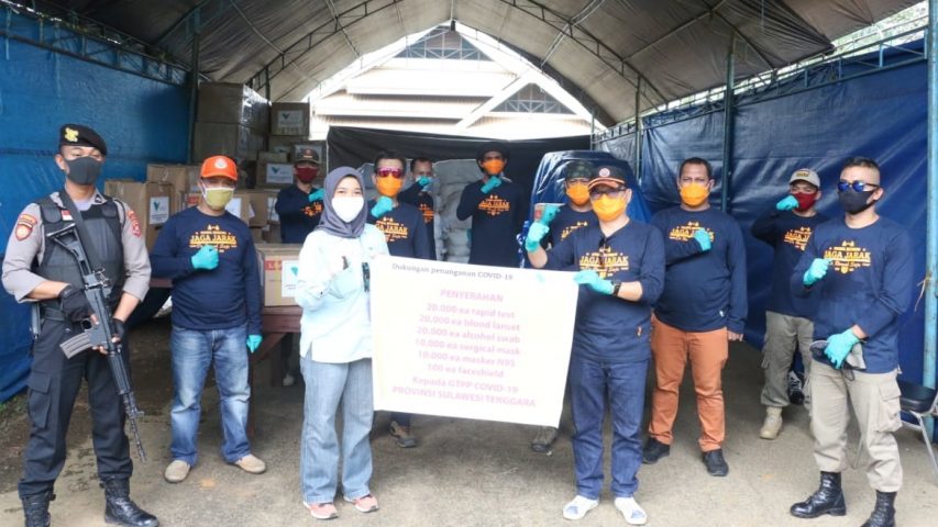 Peduli Covid-19 PT. Vale Indonesia TBK, Bantu Provinsi Sultra