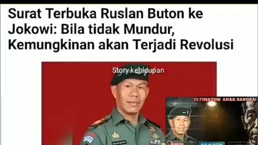 Terancam Pidana, Video Viral Ruslan Buton Minta Presiden Joko Widodo Mundur dari Jabatannya