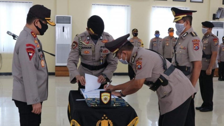 Ini Tujuh Pejabat Lingkup Polda Sultra Yang Ikut Sertijab