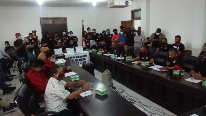 Asosiasi Rental Mobil Mengadu di DPRD Sultra